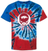 University of Arkansas Stealie Tie-Dye T-Shirt