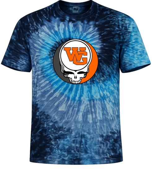 1506 - Custom Stealie Tie-Dye