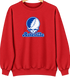 Asheville Stealie Premium Unisex Crewneck — Design: North Carolina Asheville University of — Red