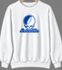 Asheville Stealie Premium Unisex Crewneck — Design: North Carolina Asheville University of — White
