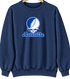 Asheville Stealie Premium Unisex Crewneck — Design: North Carolina Asheville University of — Navy