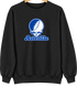 Asheville Stealie Premium Unisex Crewneck — Design: North Carolina Asheville University of — Black