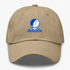 Asheville Stealie Premium Unisex Dad Hat — Design: North Carolina Asheville University of — Khaki