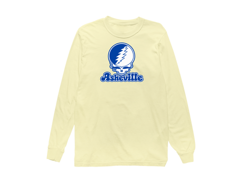 Asheville Stealie Premium Unisex Long-Sleeve — Design: North Carolina Asheville University of — Butter