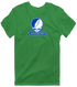 Asheville Stealie Premium Unisex T-Shirt — Design: North Carolina Asheville University of — Irish Green