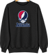 Atlanta Baseball Stealie Grateful Dead Crewneck — Atlanta Braves — Black