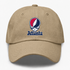 Atlanta Baseball Stealie Grateful Dead Dad Hat — Atlanta Braves — Khaki