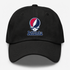 Atlanta Baseball Stealie Grateful Dead Dad Hat — Atlanta Braves — Black
