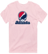 Atlanta Baseball Stealie Grateful Dead T-Shirt — Atlanta Braves — Light Pink