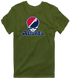 Atlanta Baseball Stealie Grateful Dead T-Shirt — Atlanta Braves — Military Green