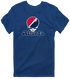 Atlanta Baseball Stealie Grateful Dead T-Shirt — Atlanta Braves — Navy