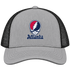 Atlanta Baseball Stealie Grateful Dead Trucker Cap — Atlanta Braves — Heather Grey/Black