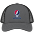 Atlanta Baseball Stealie Grateful Dead Trucker Cap — Atlanta Braves — Charcoal/Black