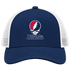 Atlanta Baseball Stealie Grateful Dead Trucker Cap — Atlanta Braves — Navy/White