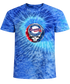 Atlanta Braves Crystal Stealie Tie-Dye T-Shirt