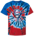 Atlanta Braves Crystal Stealie Tie-Dye T-Shirt