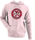 Atlanta Football Dancing Bear Premium Hoodie — Atlanta Falcons — Light Pink