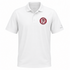 Atlanta Football Dancing Bear Premium Polo — Atlanta Falcons — White
