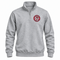 Atlanta Football Dancing Bear Premium Quarter-Zip — Atlanta Falcons — Sport Grey