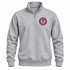 Atlanta Football Dancing Bear Premium Quarter-Zip — Atlanta Falcons — Sport Grey
