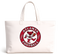 Atlanta Football Dancing Bear Premium Tote Bag — Atlanta Falcons — White
