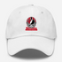 Atlanta Helmet Stealie Premium Unisex Dad Hat — Atlanta Falcons — White