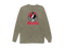 Atlanta Helmet Stealie Premium Unisex Long-Sleeve — Atlanta Falcons — Sandstone