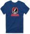 Atlanta Helmet Stealie Premium Unisex T-Shirt — Atlanta Falcons — Navy