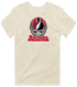 Atlanta Helmet Stealie Premium Unisex T-Shirt — Atlanta Falcons — Sand