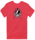 Atlanta Helmet Stealie Premium Unisex T-Shirt — Atlanta Falcons — Heather Red