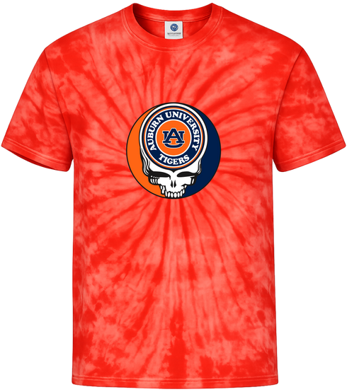 Auburn University Stealie Tie-Dye T-Shirt