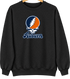 Auburn Stealie Premium Unisex Crewneck — Design: Auburn University — Black