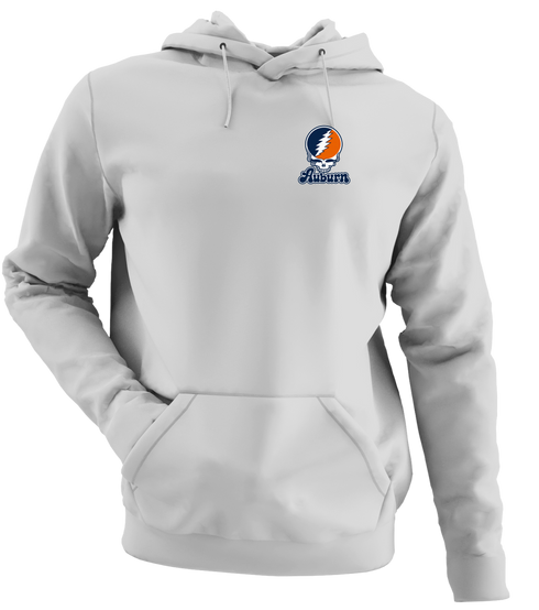 Auburn Stealie Premium Unisex Hoodie — Design: Auburn University — Sport Grey