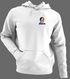 Auburn Stealie Premium Unisex Hoodie — Design: Auburn University — White/Grey
