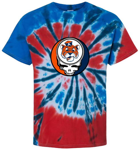 Auburn University Stealie Tie-Dye T-Shirt