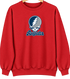 Augusta Stealie Premium Unisex Crewneck — Design: Augusta University — Red