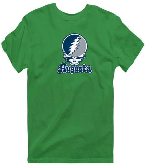 Augusta Stealie Premium Unisex T-Shirt — Design: Augusta University — Irish Green