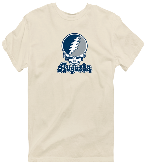 Augusta Stealie Premium Unisex T-Shirt — Design: Augusta University — Sand