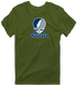 Augusta Stealie Premium Unisex T-Shirt — Design: Augusta University — Military Green