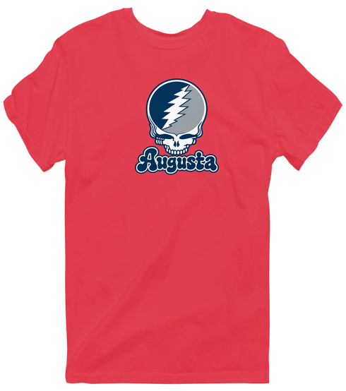 Augusta Stealie Premium Unisex T-Shirt — Design: Augusta University — Heather Red