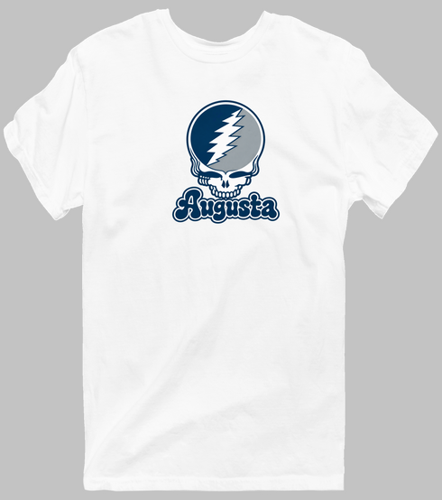 Augusta Stealie Premium Unisex T-Shirt — Design: Augusta University — White