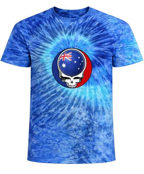 Australia FIFA World Cup Stealie Tie-Dye T-Shirt