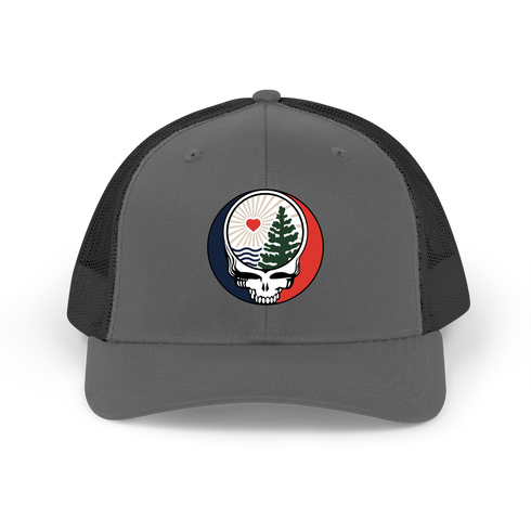 1435 - Custom Stealie Trucker Cap