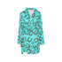 Grateful Dead - Turquoise Horseshoe Women's Western Bath Robe - StealieShop