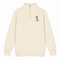 Jerry's Livin' The Dream - Life is dead.® - Premium Grateful Dead Quarter-Zip Pullover - Sand - 1