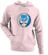 Detroit Football - Premium Grateful Dead Hoodie - Light Pink - 4