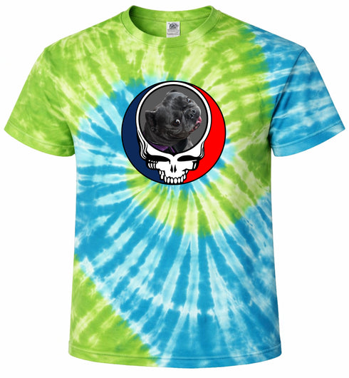 1561 - Custom Stealie Tie-Dye