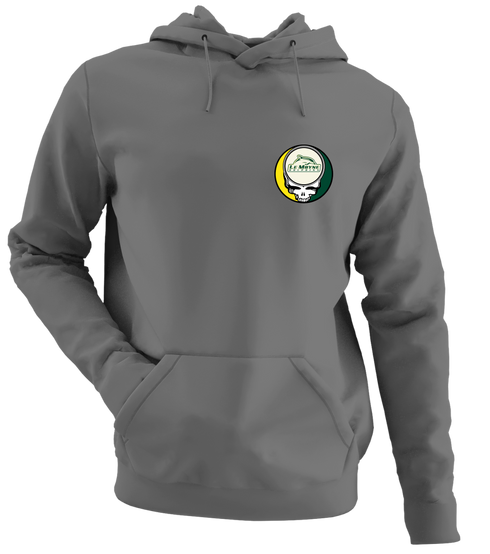 Le Moyne - Premium Grateful Dead Left Chest Hoodie - Charcoal