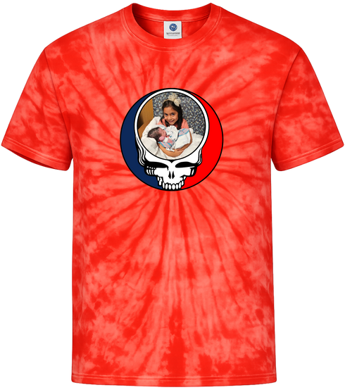 1557 - Custom Stealie Tie-Dye