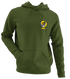 University of Iowa - Premium Grateful Dead Left Chest Hoodie - Military Green - 7